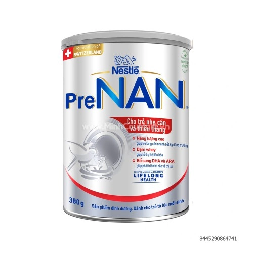 Sữa- pre nan dành cho trẻ sinh non nhẹ cân 380gr Sữa- pre nan dành cho trẻ sinh non nhẹ cân 380gr