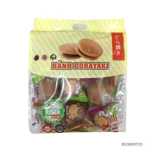 Bánh risen dorayaki 350gr Bánh risen dorayaki 350gr