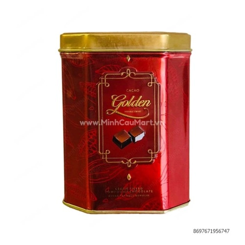 Socola Hỗn Hợp Ca Cao Golden 120gr Màu Đỏ