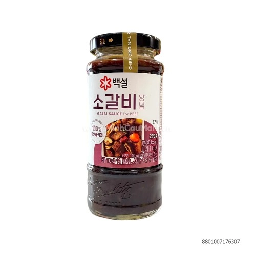 Sốt BBQ sườn bò Beksul 290g Sốt BBQ sườn bò Beksul 290g