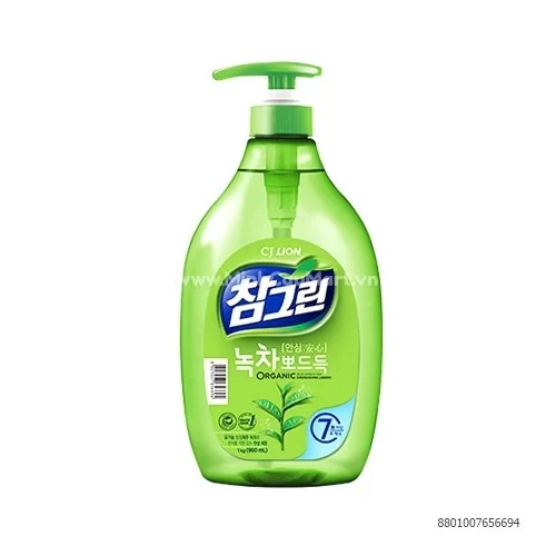 Nước rửa chén trà xanh 1kg 