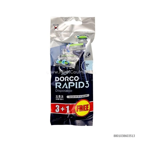 Dao Cạo DORCO RAPID3 3+1 