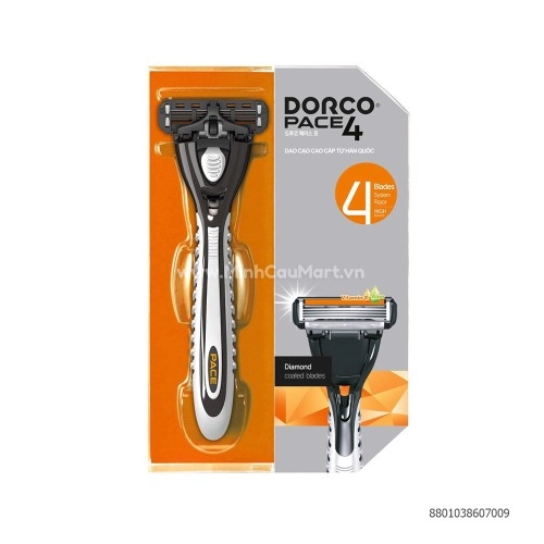 Dao Cạo Dorco 4 Lưỡi ( 1 cán + 1 Đầu Dao) FRA1001