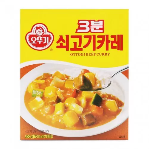 Sốt cà ri bò Ottogi 200g Sốt cà ri bò Ottogi 200g