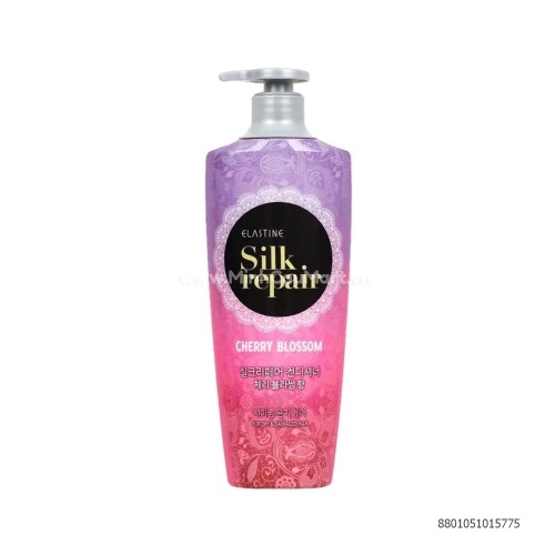 Kem Xả Elastine Silk Repair Cherry Blossom 550ml  Kem Xả Elastine Silk Repair Cherry Blossom 550ml