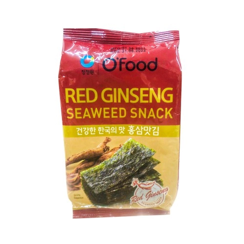 Lá Kim Rong Biển Ăn Liền Hàn Quốc Nhân Sâm OFood 4g Lá Kim Rong Biển Ăn Liền Hàn Quốc Nhân Sâm OFood 4g