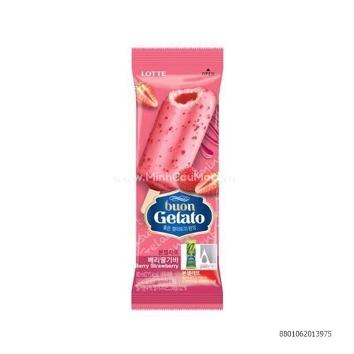 Kem Lotte que Gelato dâu 80ml