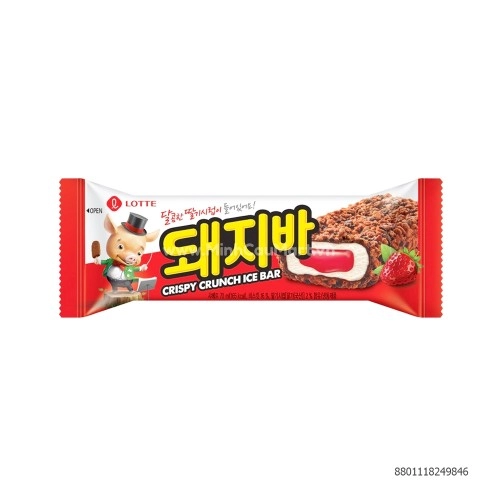 Kem Crispy Crunch Ice Bar Lotte 70ML Kem Crispy Crunch Ice Bar Lotte 70ML
