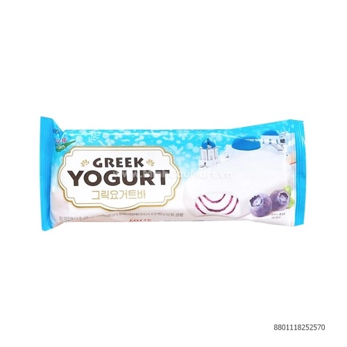 Kem Que Sữa Chua Hy Lạp Việt Quất Lotte 85ML Kem Que Sữa Chua Hy Lạp Việt Quất Lotte 85ML
