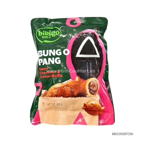 Bánh cá socola Bibigo 300g