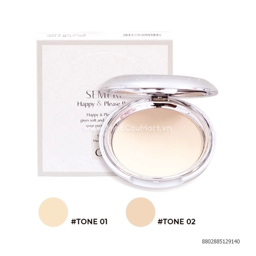 Phấn geo trắng 22G Tone 2 - Beige