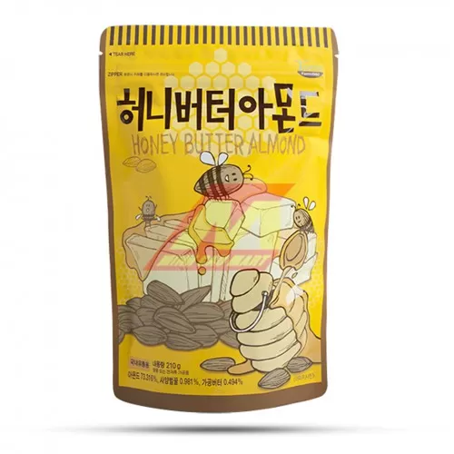 Hạnh nhân tẩm mật ong 210g  Hạnh nhân tẩm mật ong 210g