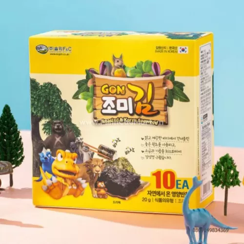 Rong biển tách muối cho bé lốc 10 gói