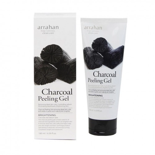 Gel Tẩy Tế Bào Chết Arrahan Than Hoạt Tính Charcoal Peeling Gel 180ml Gel Tẩy Tế Bào Chết Arrahan Than Hoạt Tính Charcoal Peeling Gel 180ml