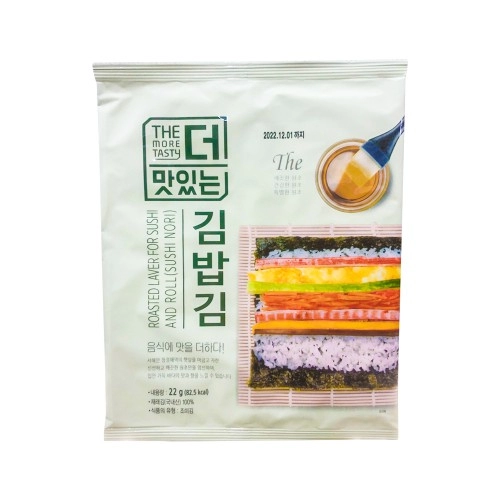 Lá Rong Biển Cuộn Cơm The More Tasty 22g Lá Rong Biển Cuộn Cơm The More Tasty 22g