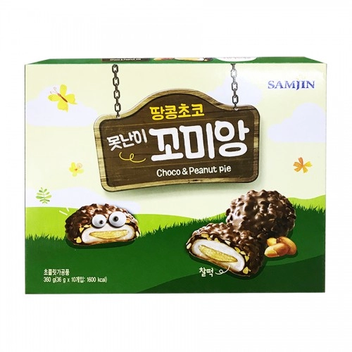 Bánh Socola Phủ Lạc Samjin 360Gr Bánh Socola Phủ Lạc Samjin 360Gr