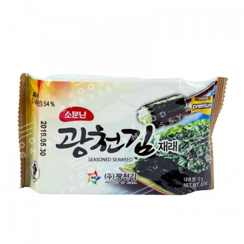 Rong Biển Ăn Liền KwangCheonKim Hàn Quốc 5g