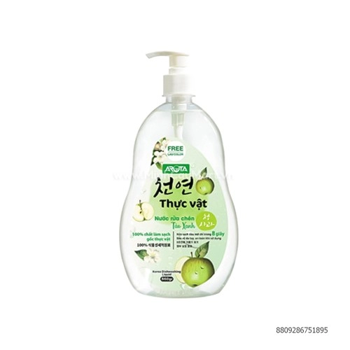 Nước Rửa Bát Arota Hương Táo Xanh 880ml Nước Rửa Bát Arota Hương Táo Xanh 880ml