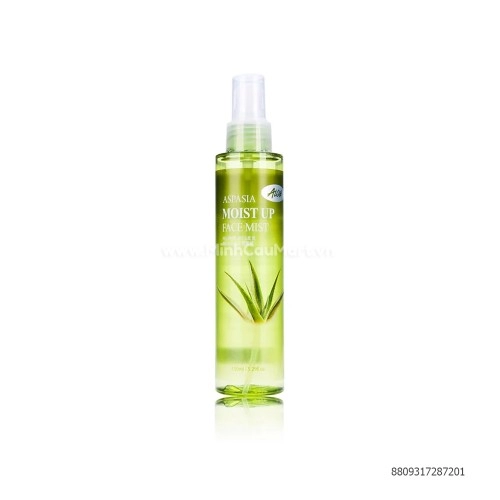 Nước xịt khoáng nha đam Aspasia mist aloe vera 1500ml