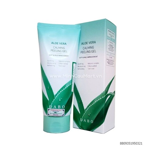 Tẩy da chết Dabo Aloevera Calming 180G 