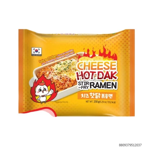 Mì xào cay vị phô mai 140g                                                                                                                                                                                                                                 Mì xào cay vị phô mai 140g