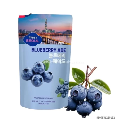 Nước trái cây Meet Seoul vị việt quất 230ml        