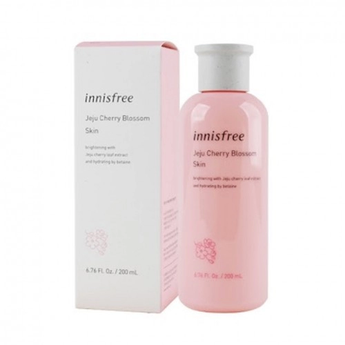 Nước Hoa Hồng Dưỡng Trắng, Dưỡng Ẩm Innisfree Jeju Cherry Blossom Skin 200ML