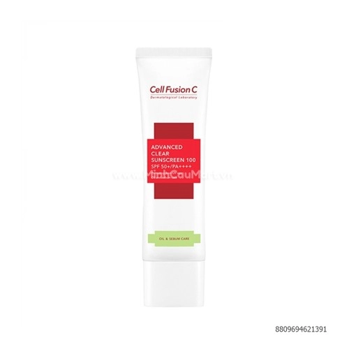 Kem chống nắng da dầu mụn Cell Fusion C Advanced Clear Sunscreen 100 SPF50 50ml Kem chống nắng da dầu mụn Cell Fusion C Advanced Clear Sunscreen 100 SPF50 50ml