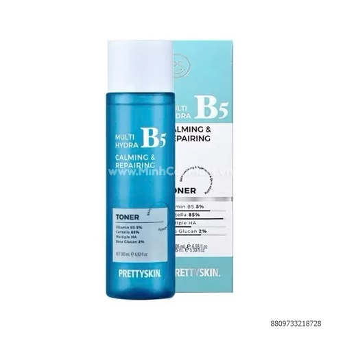 Nước hoa hồng B5 Prettyskin 205ml                                                                                                                                                                                                                         
