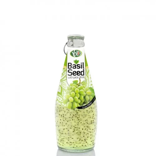 Nước Uống Hạt É Vị Nho Xanh 290ml 