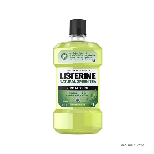 Nước Súc Miệng Trà Xanh Listerine Natural Green Tea 500ml