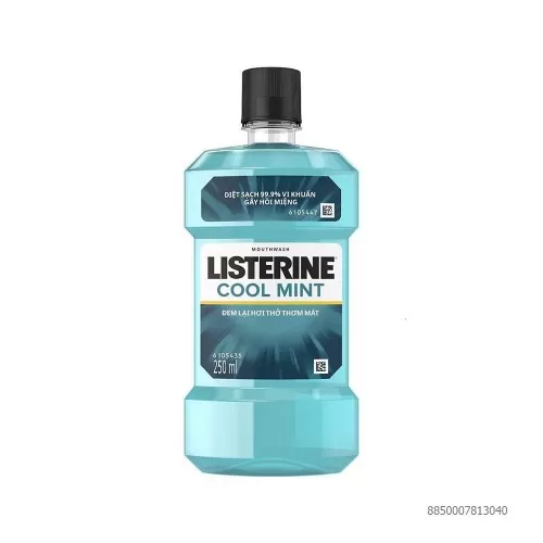 Listerine Nước Súc Miệng Bạc Hà 250ml Listerine Nước Súc Miệng Bạc Hà 250ml