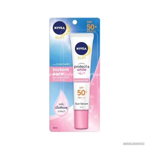 Tinh Chất Chống Nắng Nivea Sáng Da SPF50/PA+++ 30ml Protect & White Sun Serum (Instant Aura)