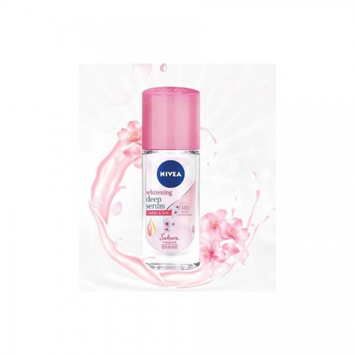 Lăn khử mùi Nivea serum dưỡng trắng 40ml  Lăn khử mùi Nivea serum dưỡng trắng 40ml
