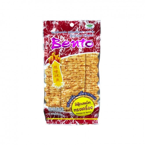 Snack Mực Tẩm Gia Vị Cay Ngọt Bento Snack Mực Tẩm Gia Vị Cay Ngọt Bento