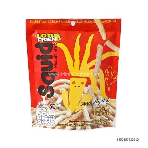 Bim bim que Thái lan vị râu mực 50g                                                                                                                                                                                             