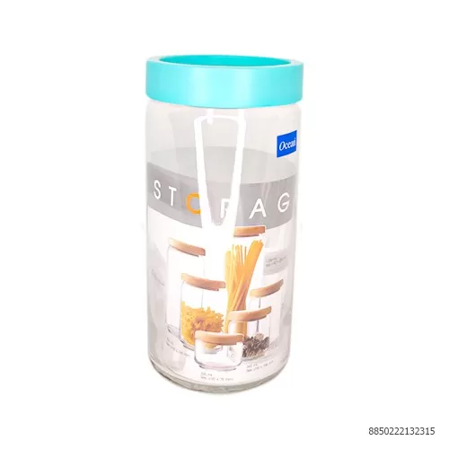 Lọ Đựng Đồ Khô Ocean Thủy Tinh Nắp Màu NKK 2536M Lọ Đựng Đồ Khô Ocean Thủy Tinh Nắp Màu NKK 2536M
