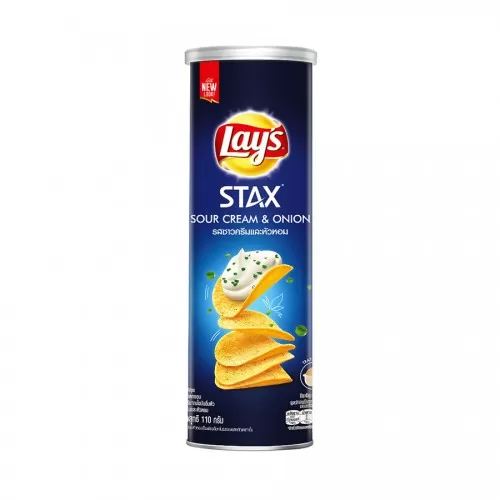 Khoai tây ống 110Gr Lays stax  Khoai tây ống 110Gr Lays stax
