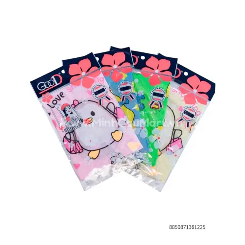 Mũ trùm tóc hoạt hình ngọc trai Good 13812-2G6D                  