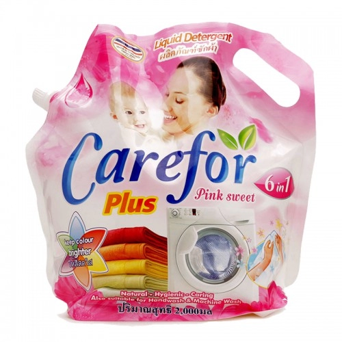 Nước Giặt Xả Carefor Thái Lan 2l Màu Hồng