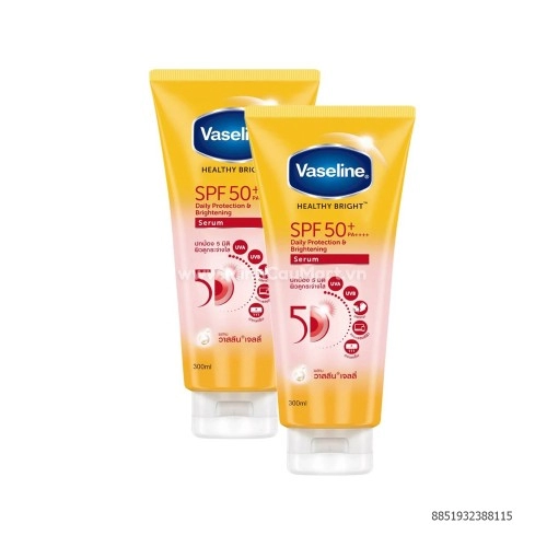 Serum Dưỡng Thể Vaseline 5D SPF50+ Bảo Vệ Da Sáng Khỏe 300ml Serum Dưỡng Thể Vaseline 5D SPF50+ Bảo Vệ Da Sáng Khỏe 300ml