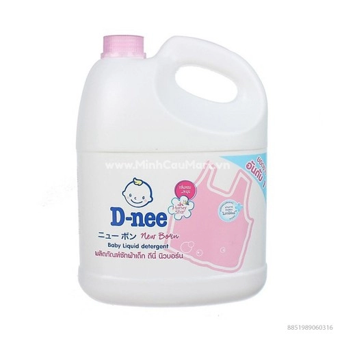 D-nee Dung Dịch Giặt Xả Quần Áo Cho Bé 3000ml  D-nee Dung Dịch Giặt Xả Quần Áo Cho Bé 3000ml