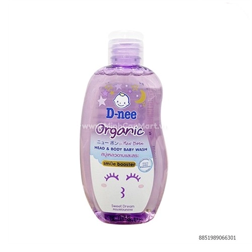 Tắm Gội Toàn Thân D-nee Organic Hương Sweet Dream 200ML