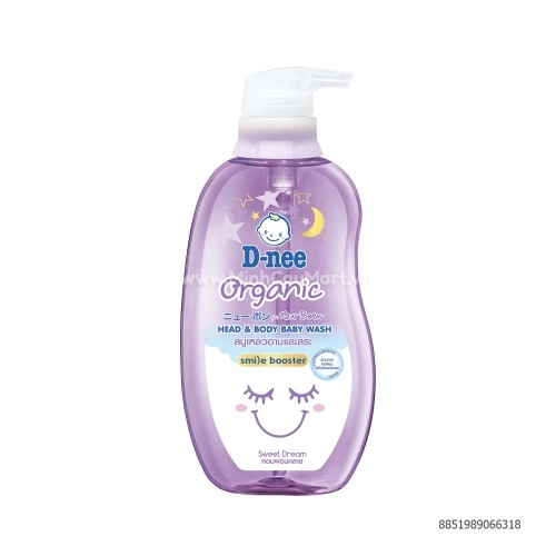 Tắm Gội Toàn Thân D-nee Organic Hương Sweet Dream 380ML Tắm Gội Toàn Thân D-nee Organic Hương Sweet Dream 380ML