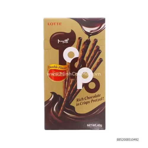 Bánh que Toppo Lotte HG40g vị chocolate