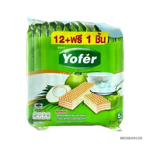 Bánh kem xốp yofer Thái Lan 408g                                                                                                                                                                                                                          