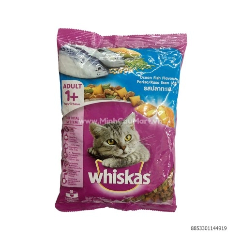 Thức Ăn Cho Chó Mèo Whiskas 400Gr