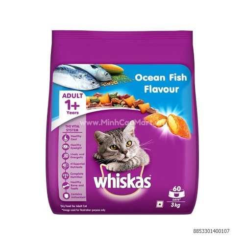 Thức ăn mèo 3kg