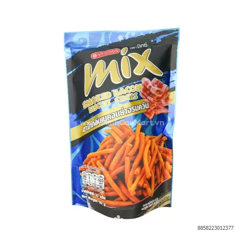 Bánh Que Mix Vị BBQ Gói 50g Bánh Que Mix Vị BBQ Gói 50g