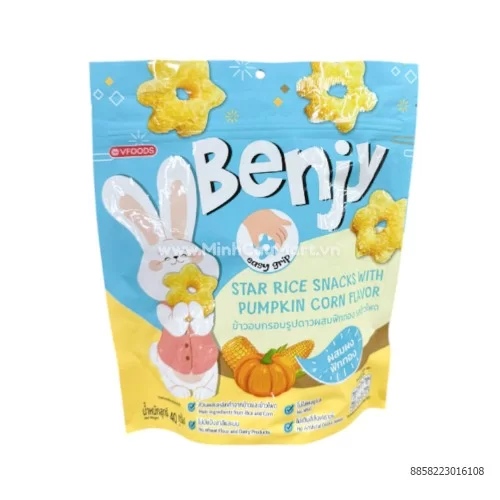 Bánh gạo Snacks các vị Benjy 40g                                                                                                                                                                                                                          